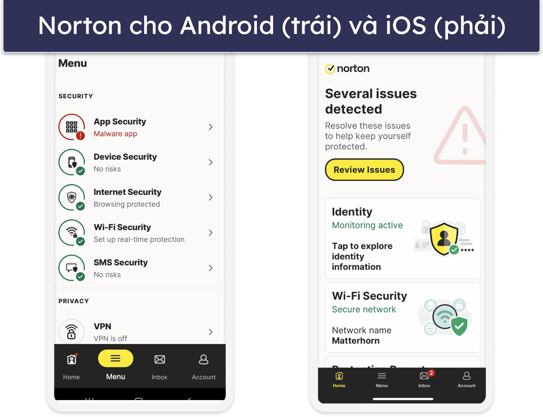 🥇1. Norton 360: Phần mềm diệt virus tốt nhất cho Windows, Android và iOS