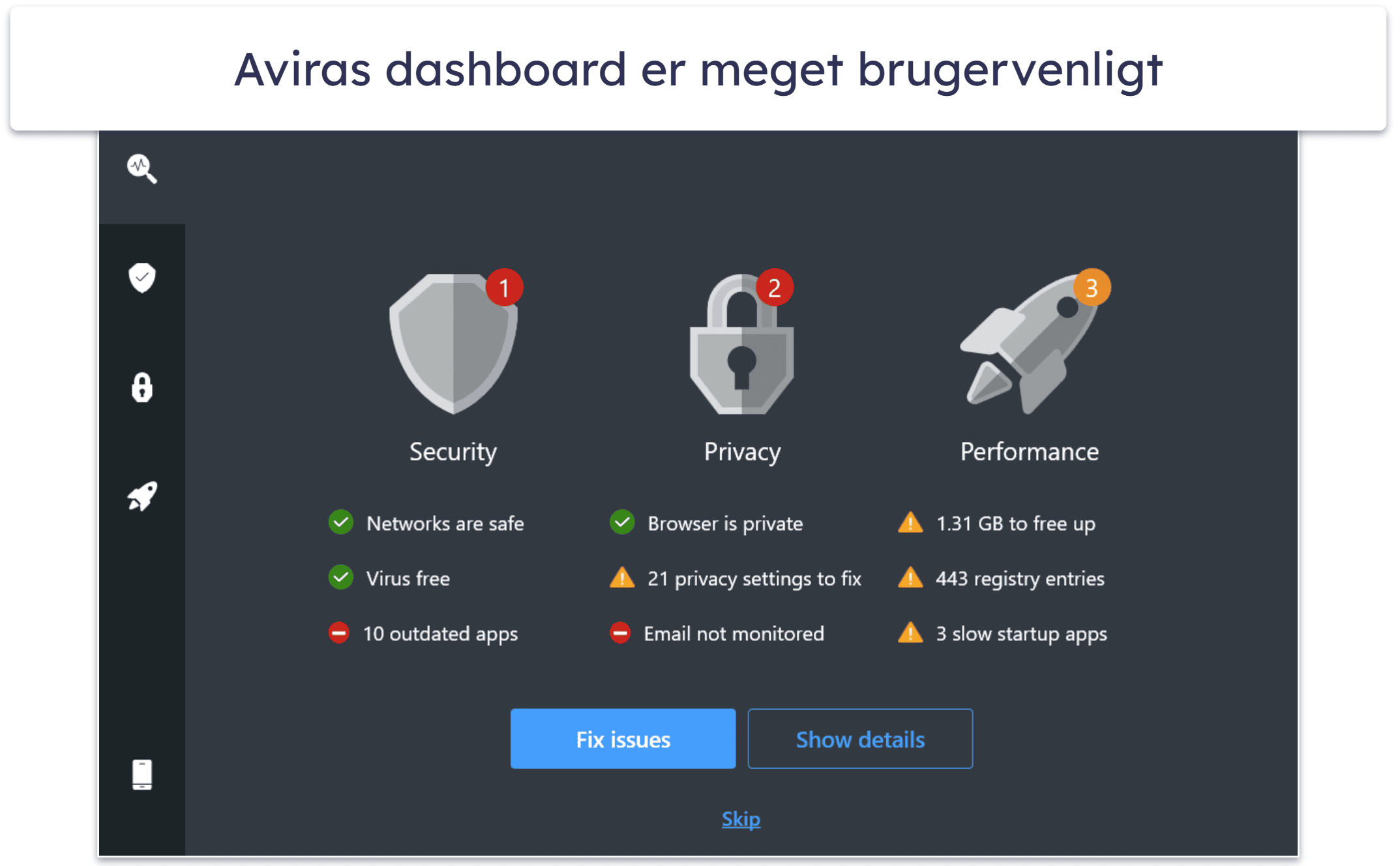 8. Avira Prime: Bedst til systemoptimering