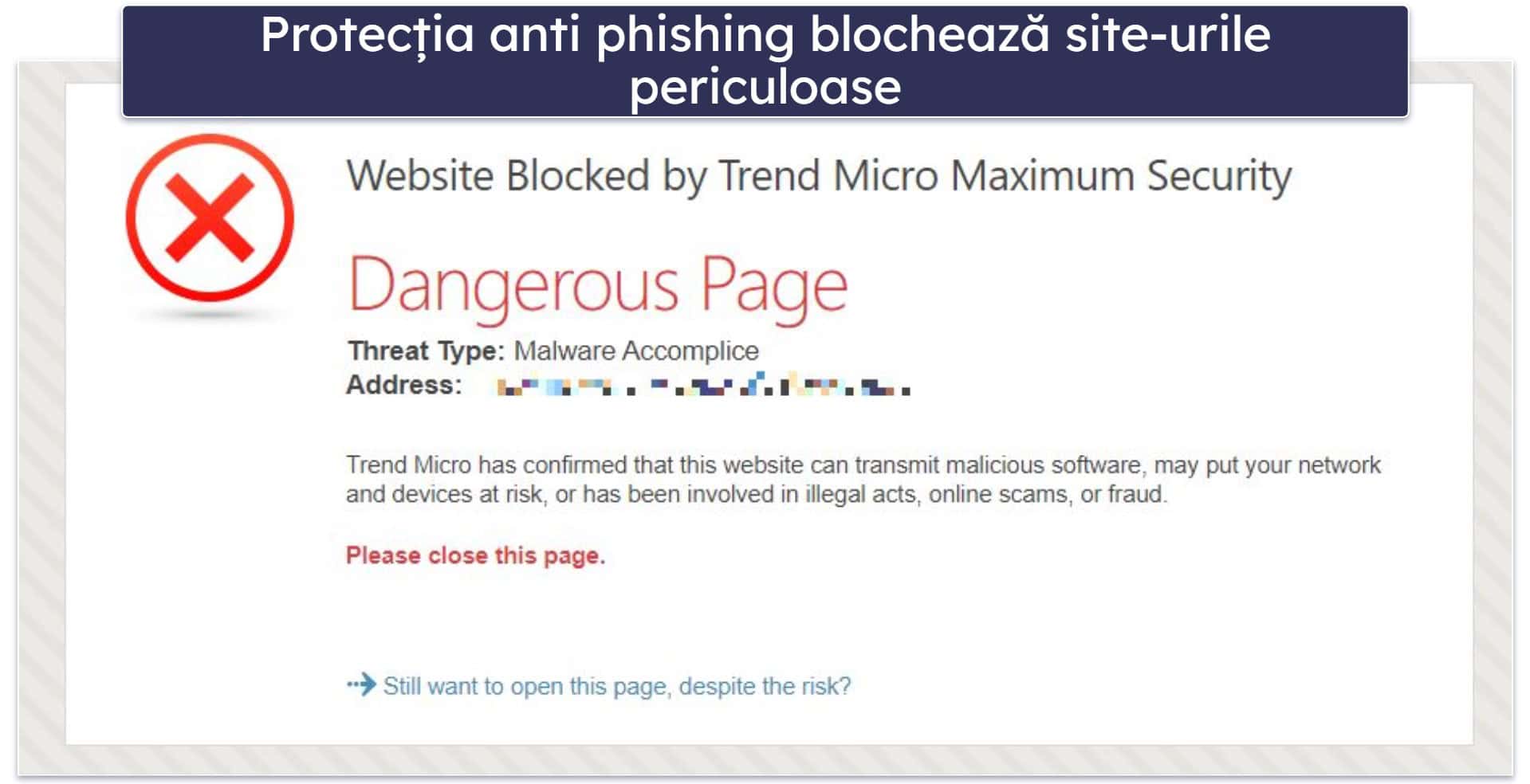 10. Trend Micro: Cel mai bun pentru navigarea web sigură
