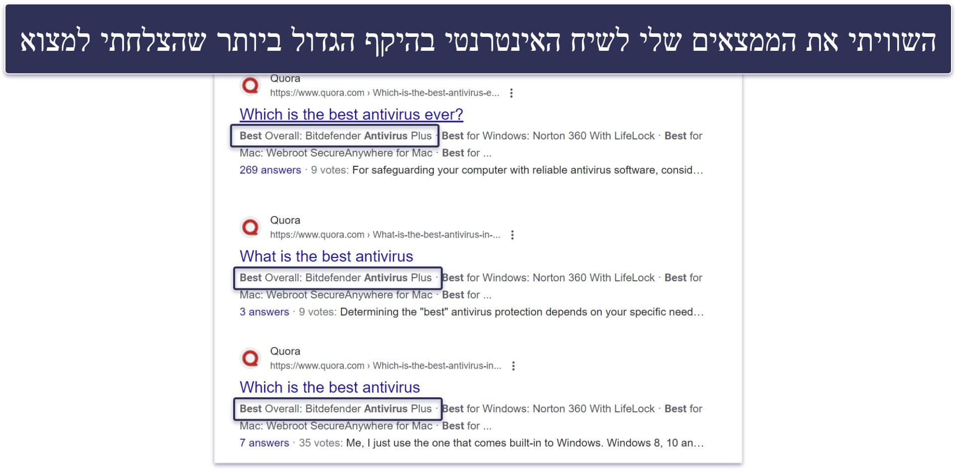 מתודולוגיית בדיקה: קריטריונים להשוואה ודירוג