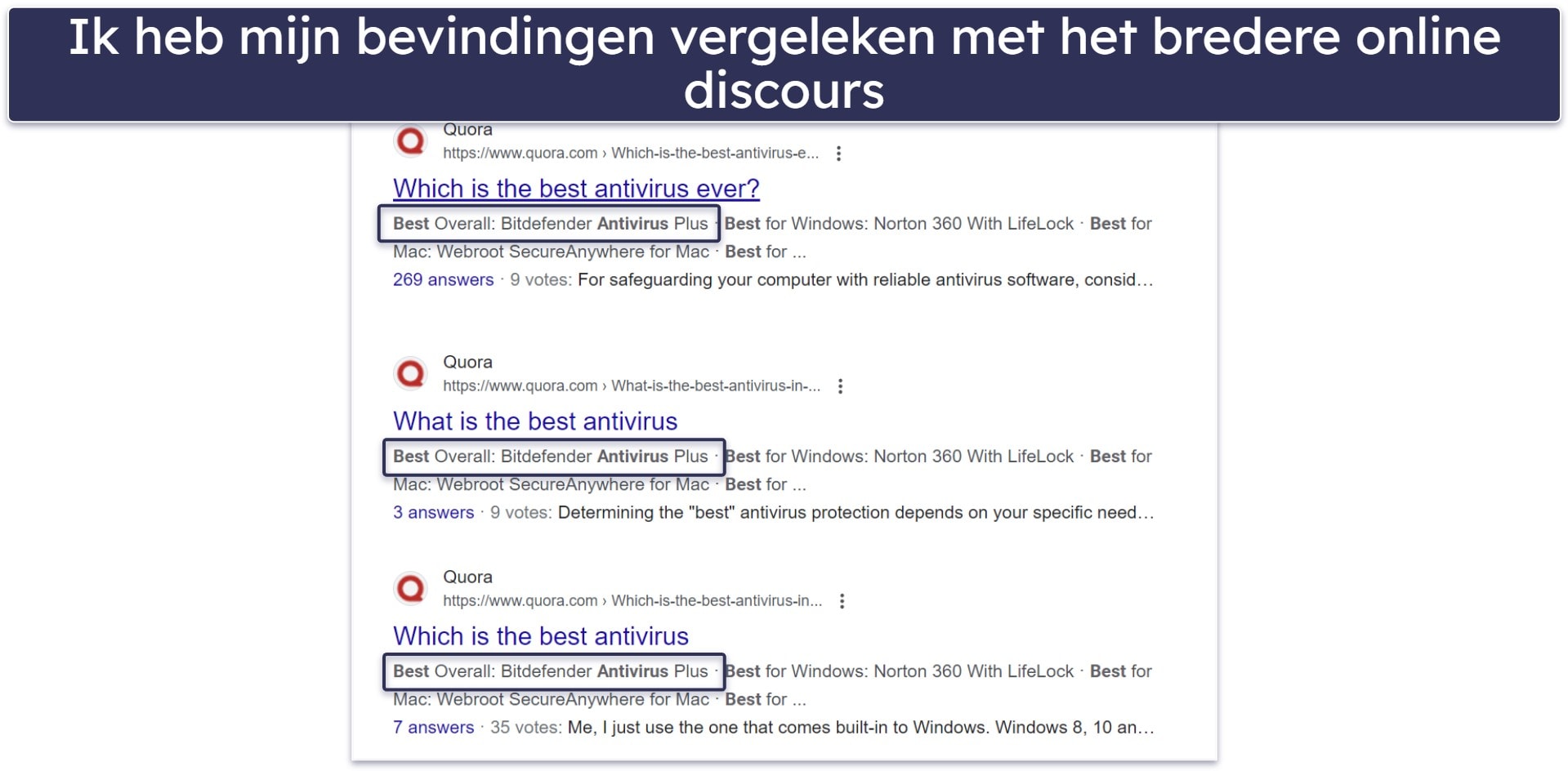 Testmethodologie: vergelijkings- en beoordelingscriteria