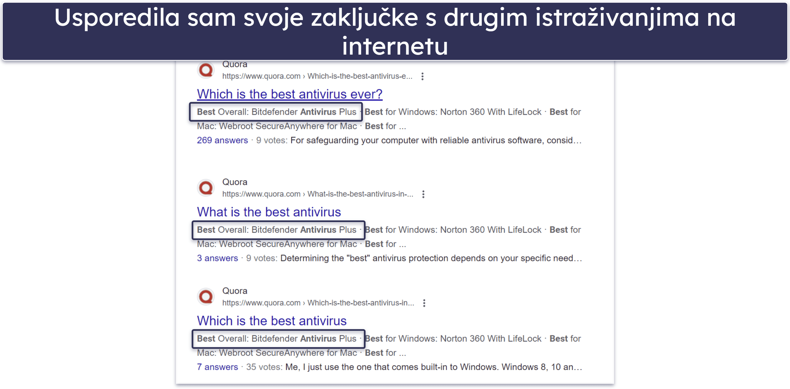 Metodologija testiranja: Usporedba i kriteriji rangiranja