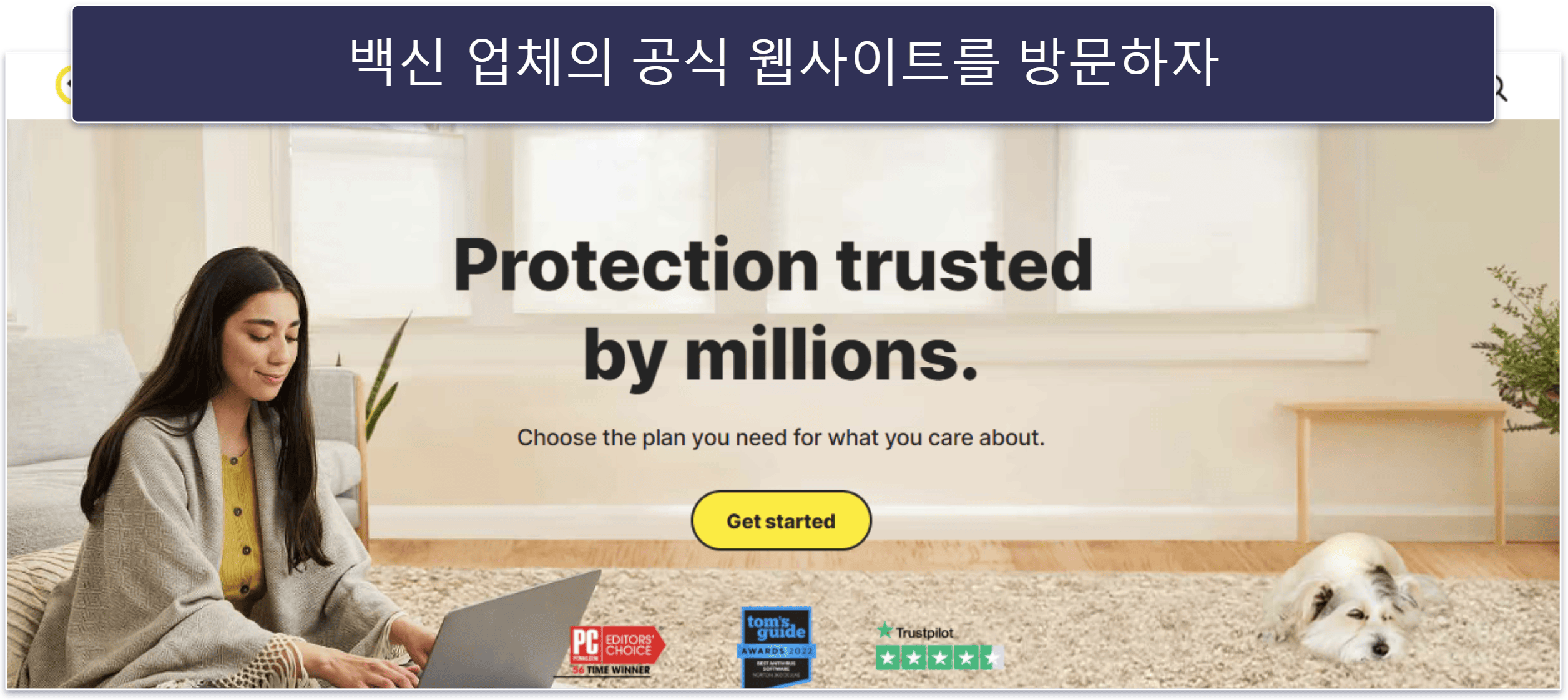 퀵 가이드: 백신 사용 방법
