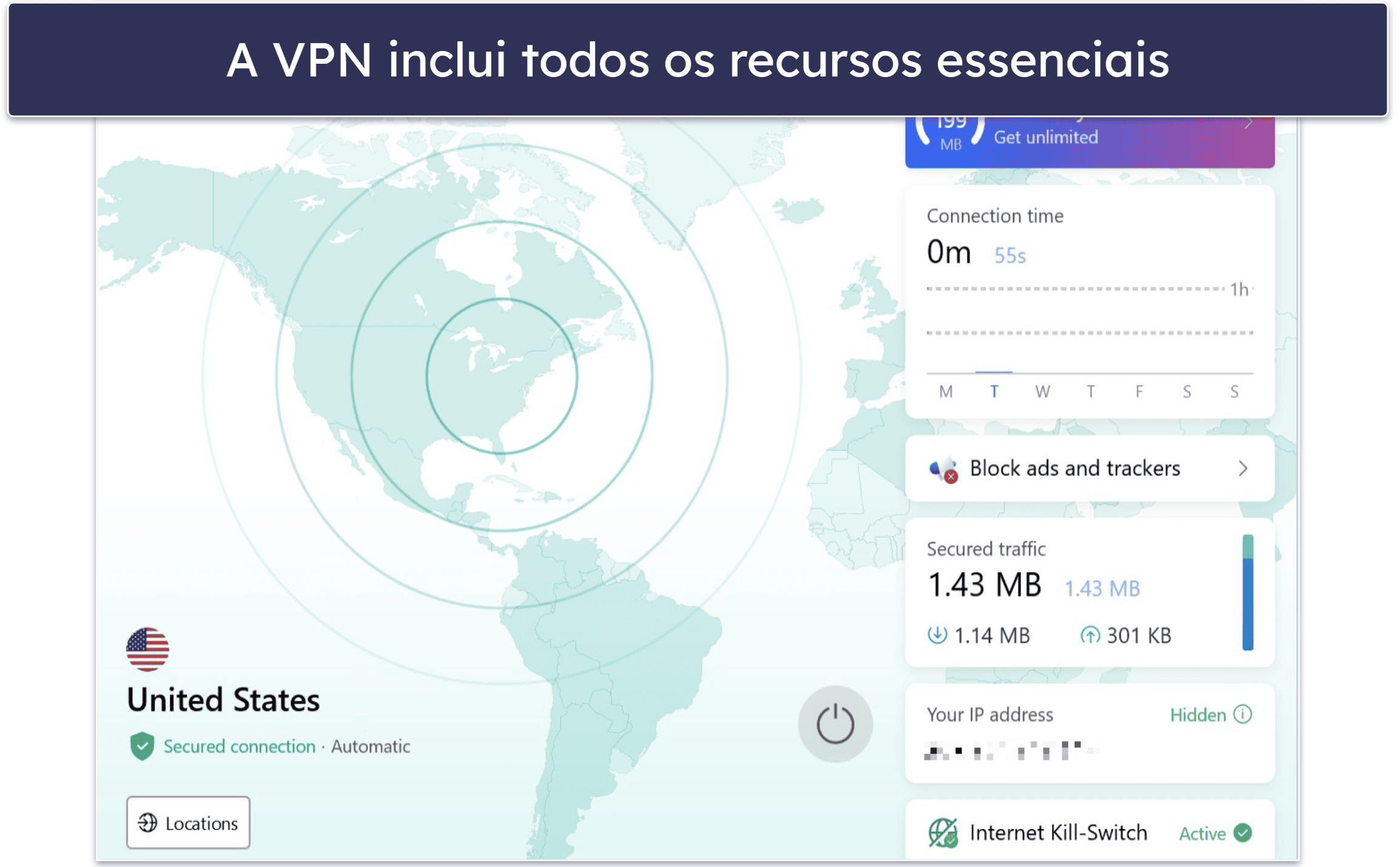🥉3. Bitdefender: Ideal para varredura leve + inúmeros recursos adicionais