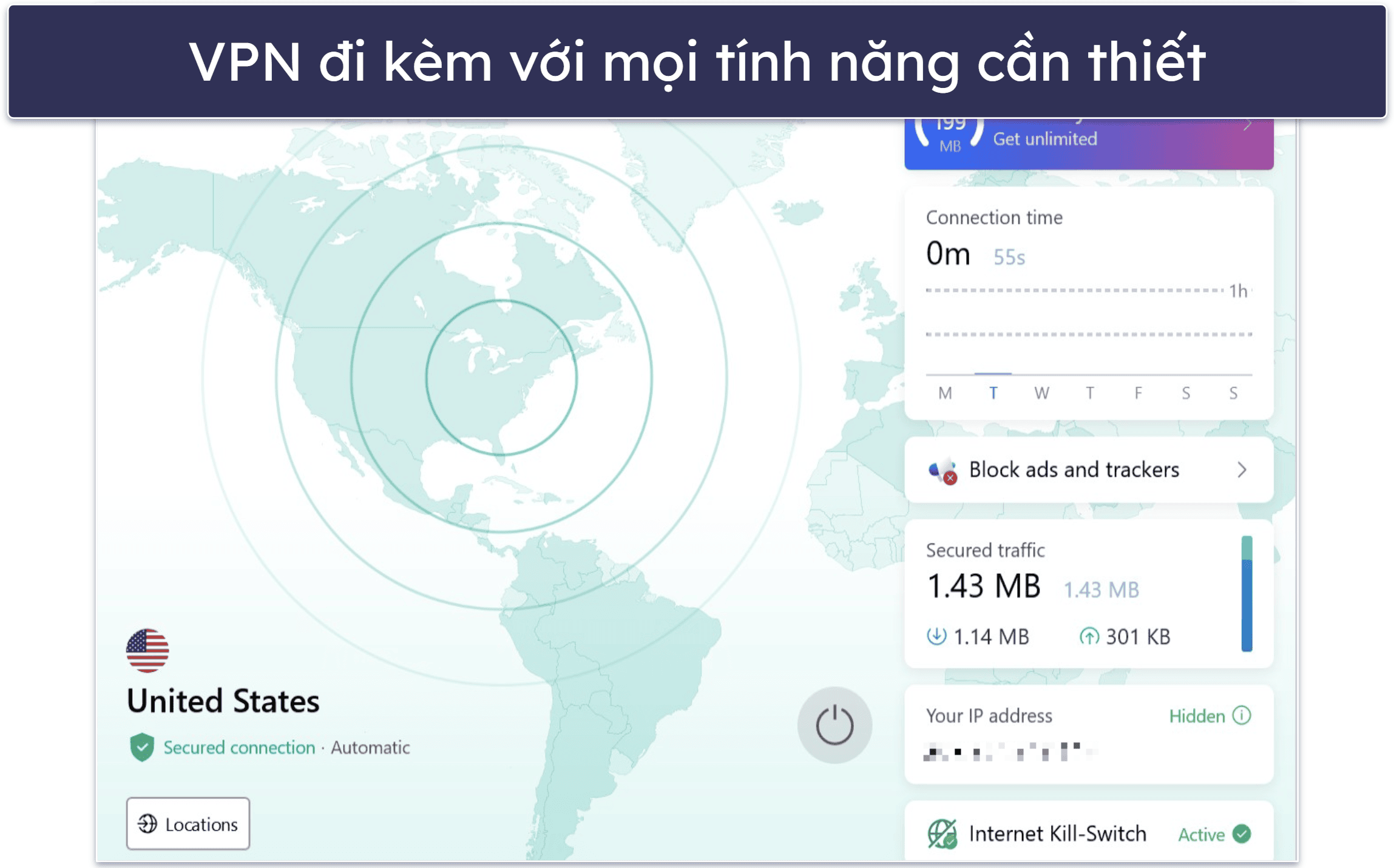 🥉3. Bitdefender: Tốt nhất về chức năng quét nhẹ + nhiều tính năng bổ sung