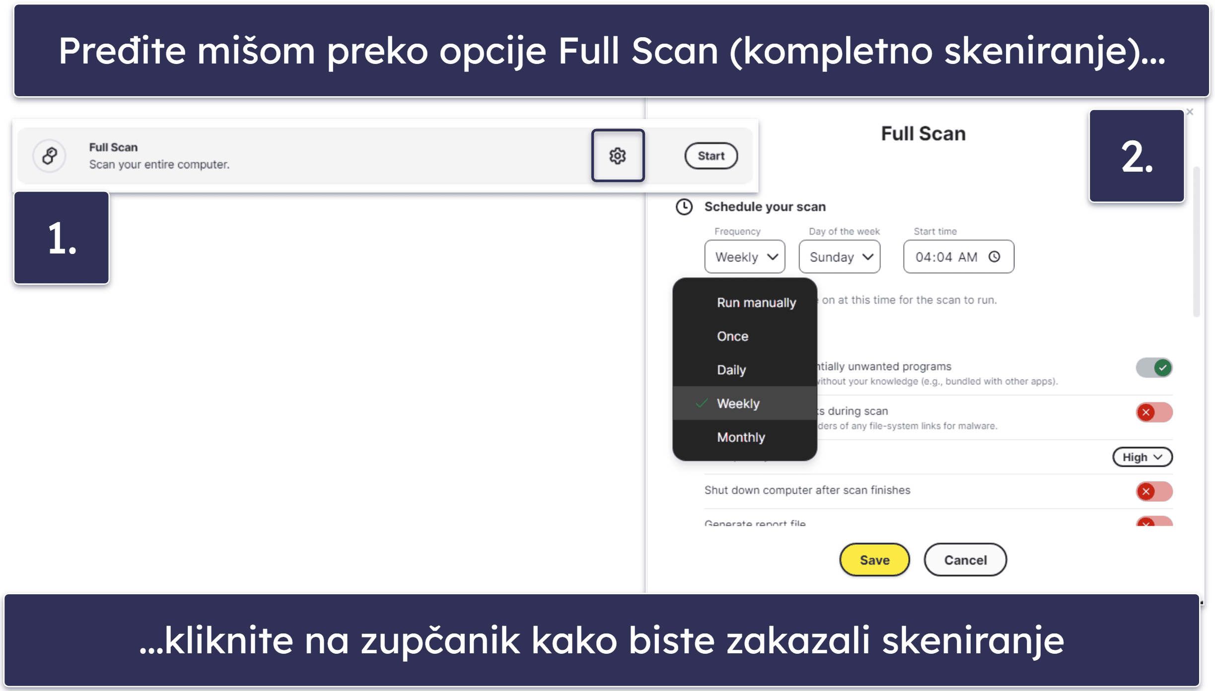 Kratak vodič: Kako koristiti antivirus