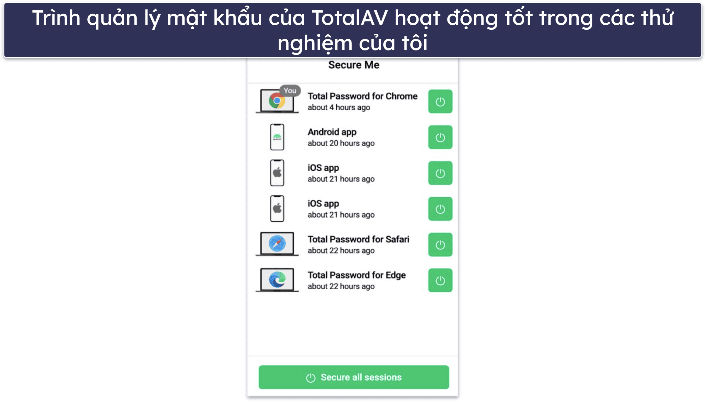 🥈2. TotalAV: Tốt nhất về tính dễ sử dụng (siêu thân thiện với người mới bắt đầu)