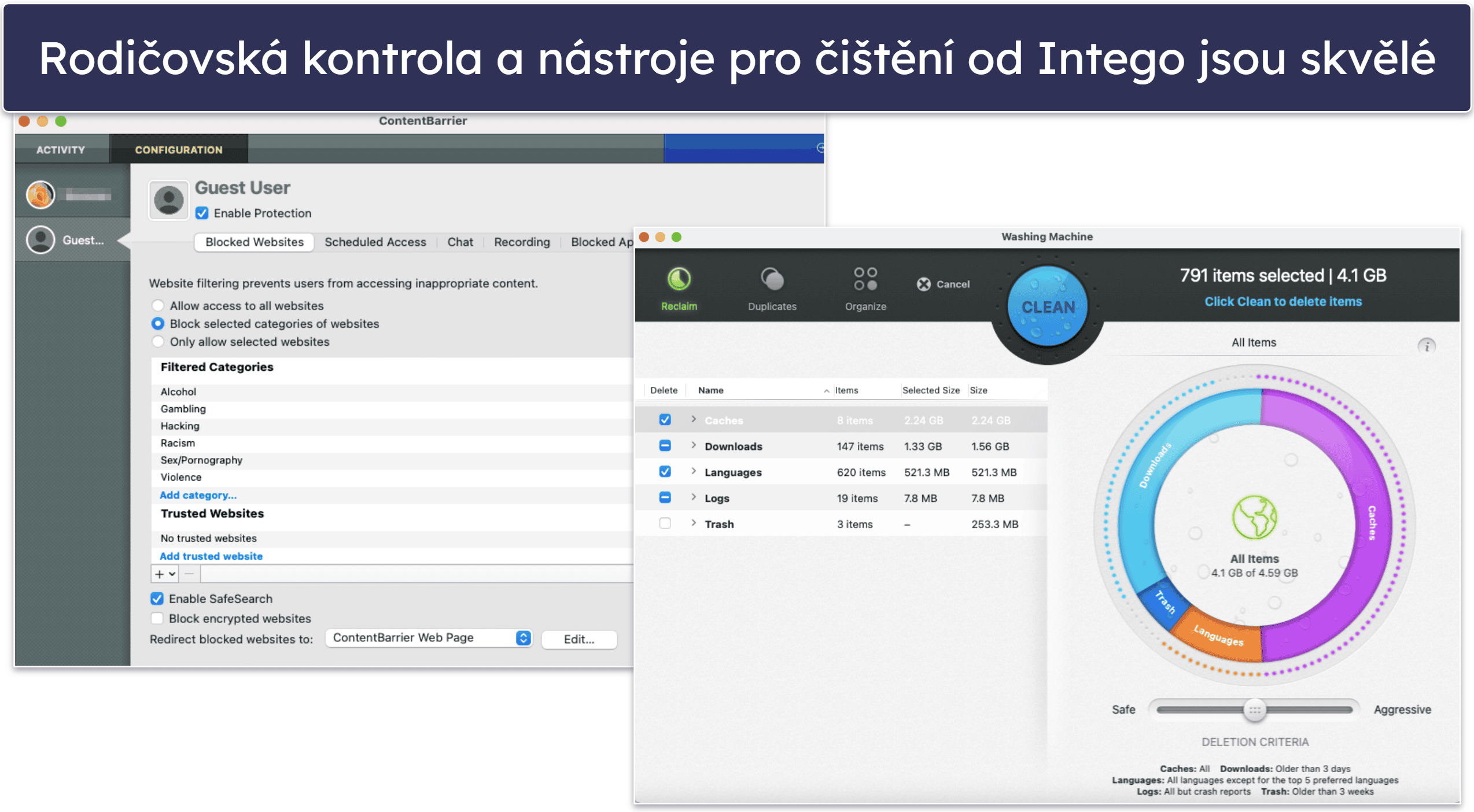 5. Intego: Nejpropracovanější ochrana pro Mac