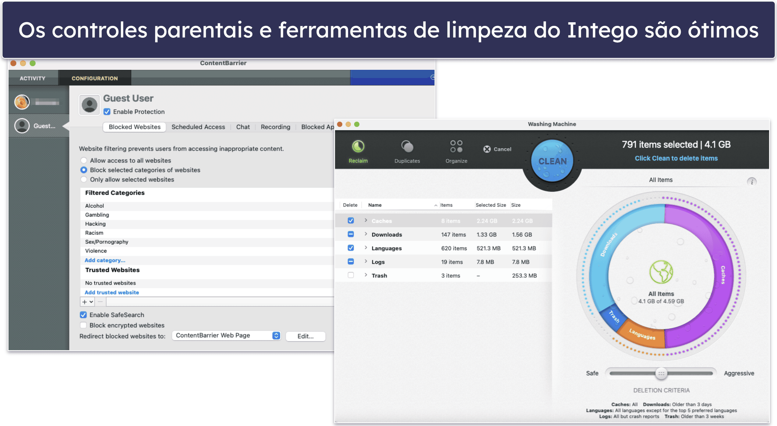 5. Intego: Ideal para proteção completa para Mac