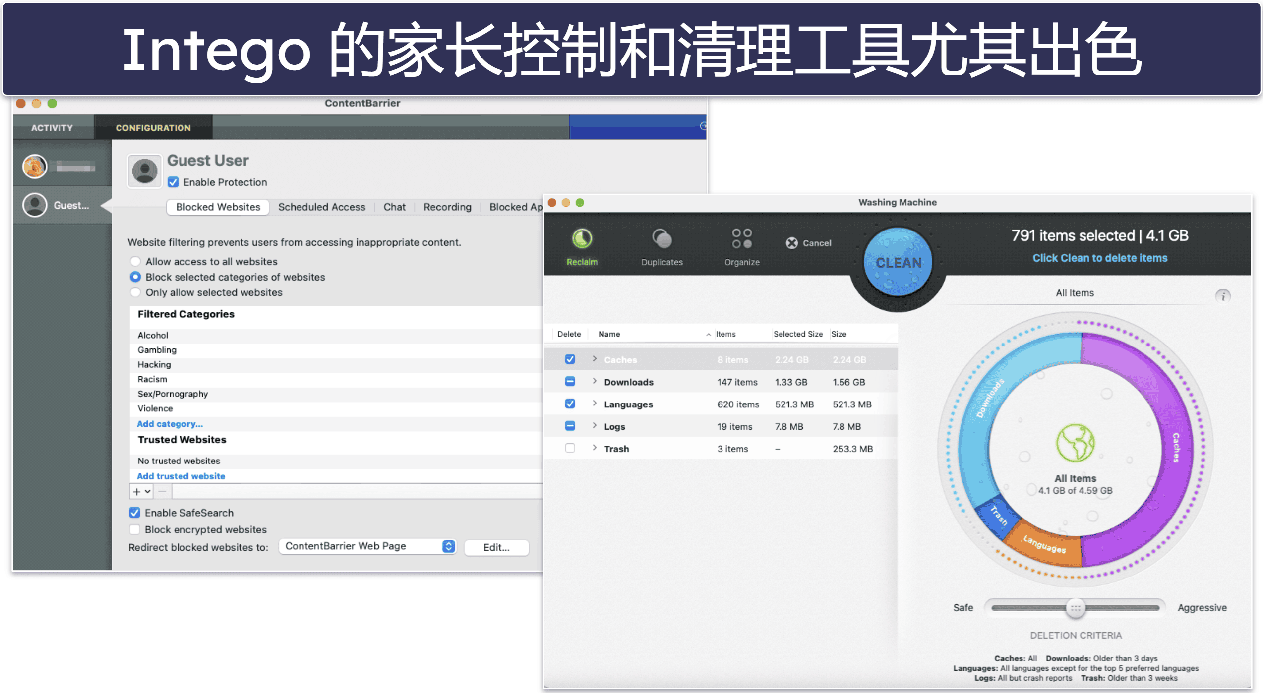 5. Intego：对 Mac 设备保护最全面