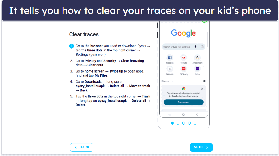 Eyezy Installation & Setup — Depends on the Version (Potentially Complicated & Time-Consuming)