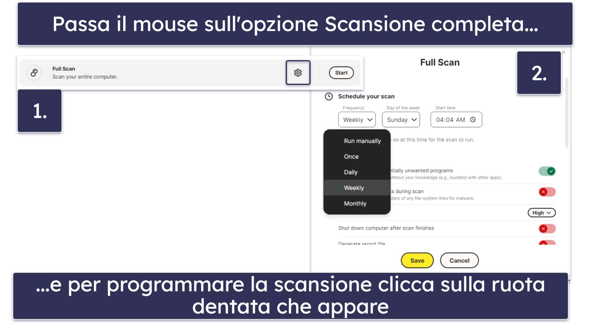 Guida rapida: come utilizzare un antivirus
