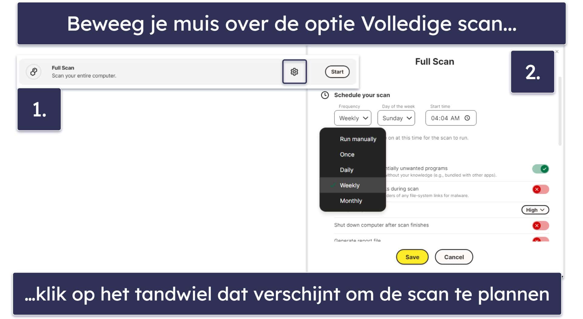 Korte handleiding: een antivirus gebruiken