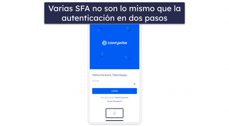 ¿Qué factores se pueden usar para la autenticación?