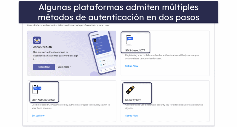 Cómo habilitar la autenticación en dos pasos en tus cuentas