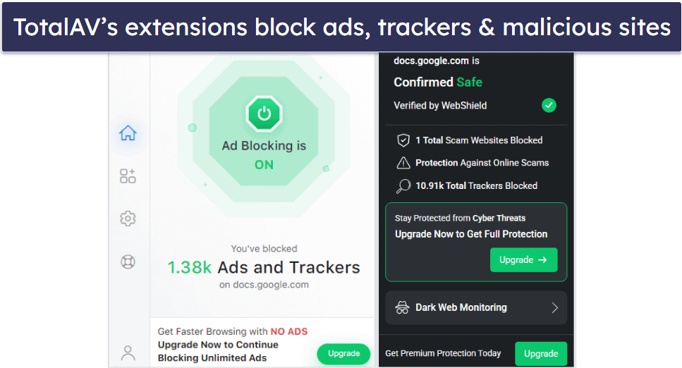 Total VPN Features — Decent Features in an Intuitive Interface
