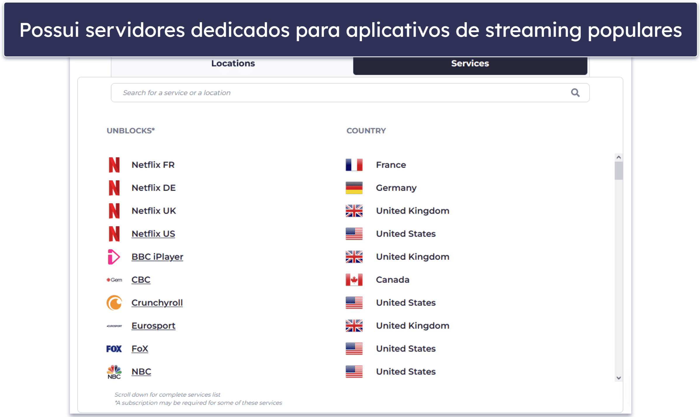 🥈2. CyberGhost VPN – servidores dedicados para streaming no iPad