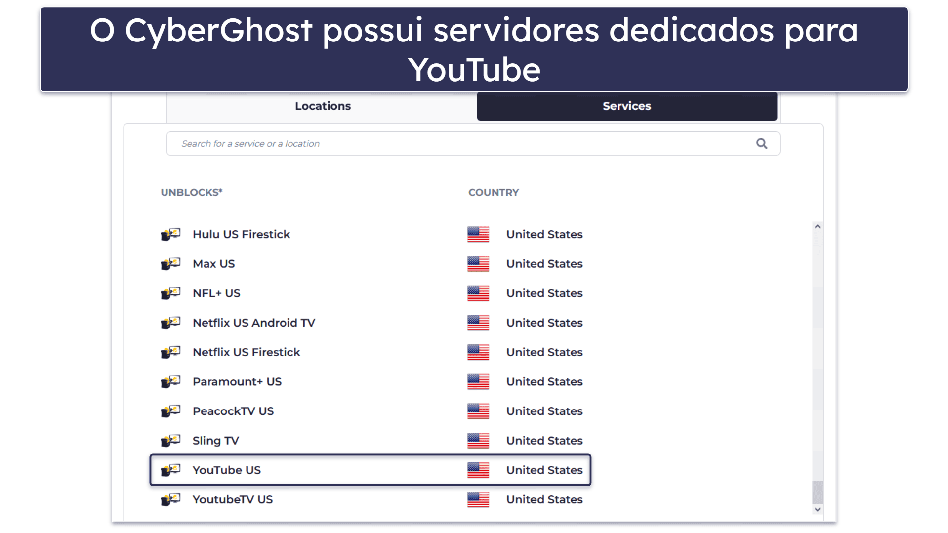 🥉3. CyberGhost VPN: servidores dedicados para streaming + automação