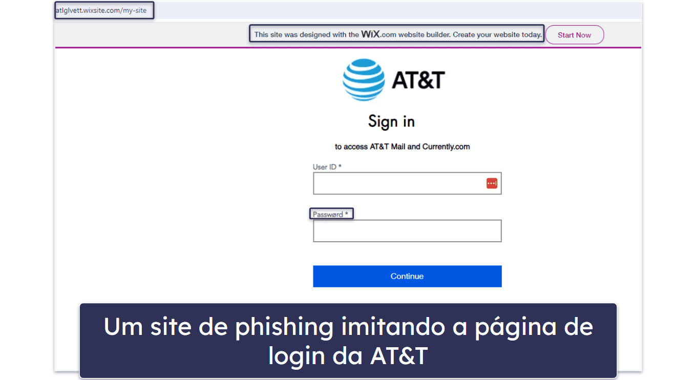 O que são sites falsos?