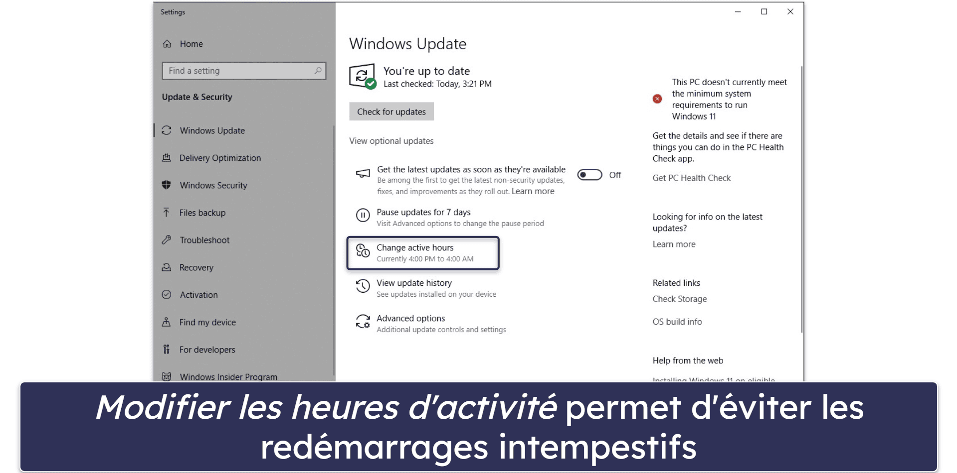 Comment mettre à jour Windows 10