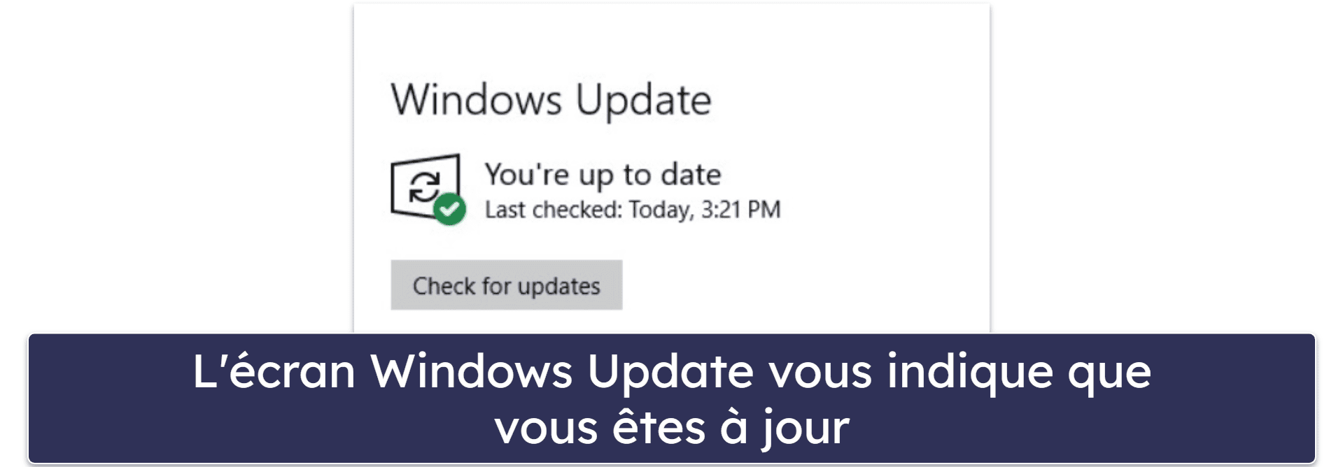 Comment mettre à jour Windows 10
