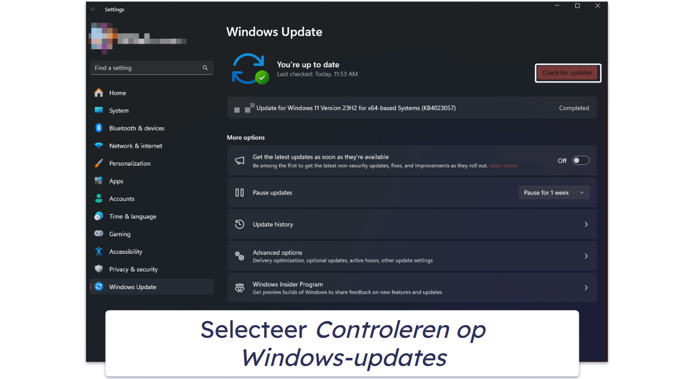 Hoe een Windows 11 update uitvoeren