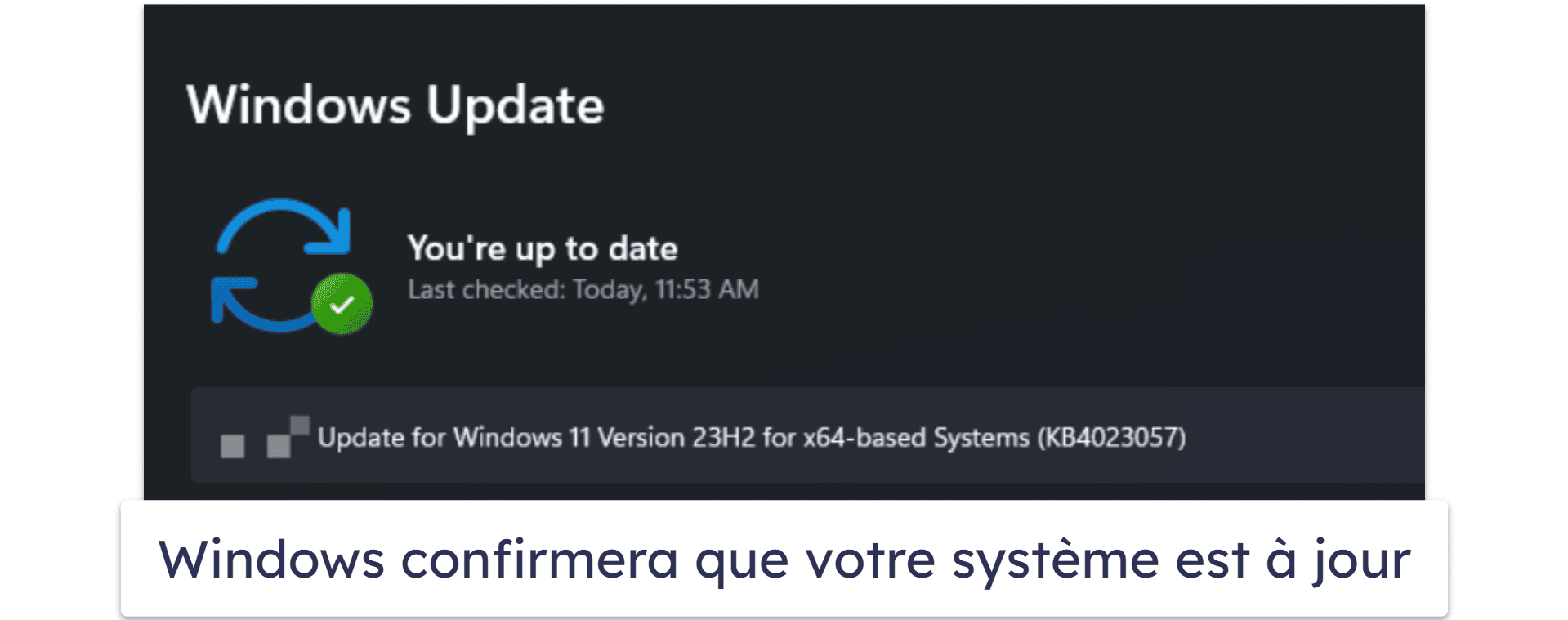 Comment mettre à jour Windows 11