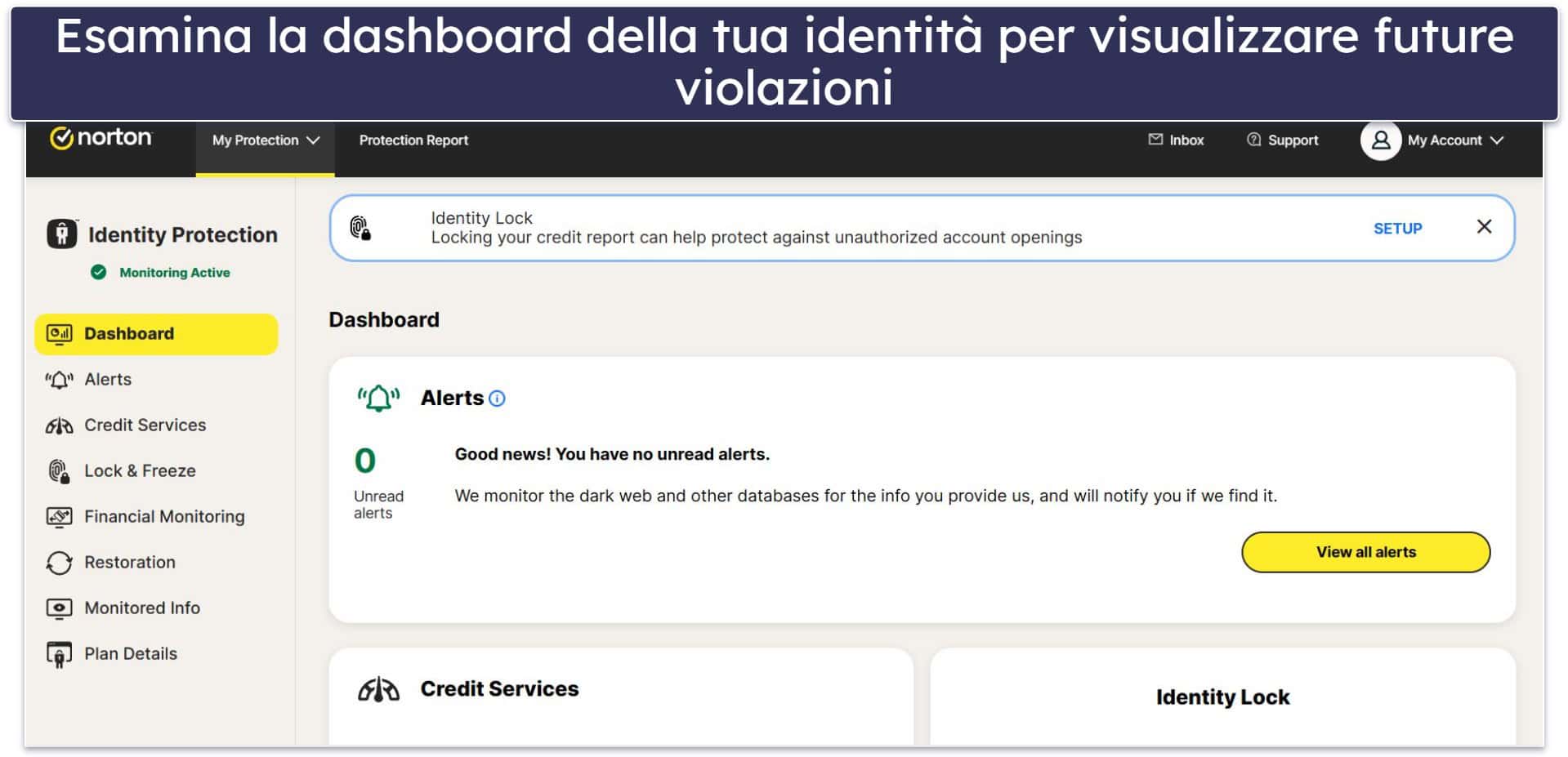 Come impostare il monitoraggio del dark web