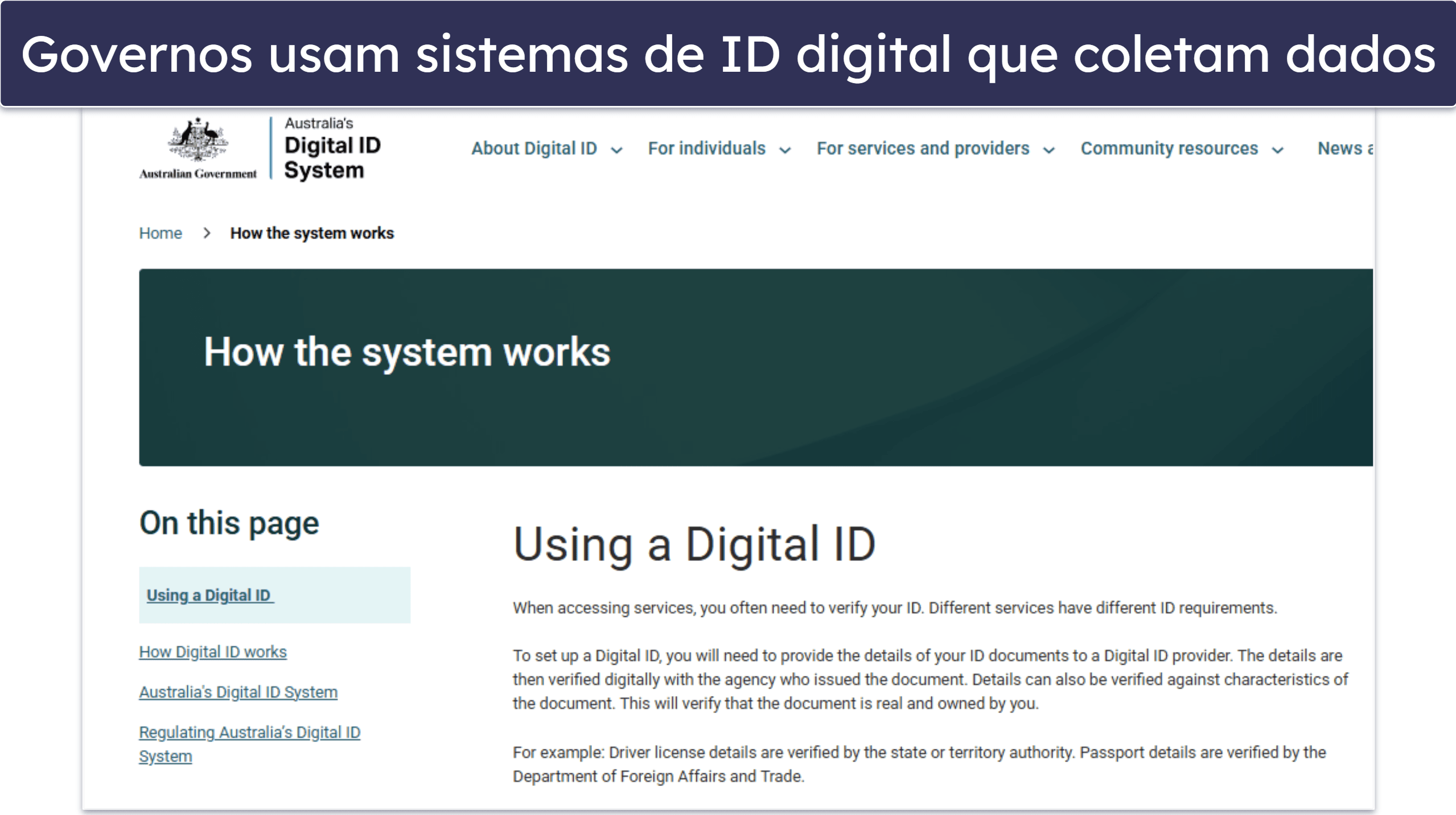 Por que sua pegada digital é valiosa