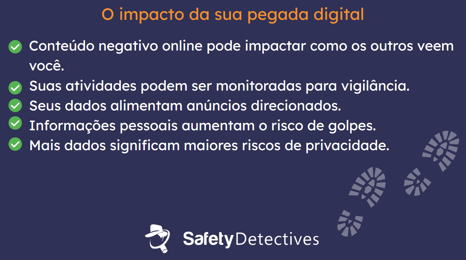 Por que sua pegada digital é valiosa