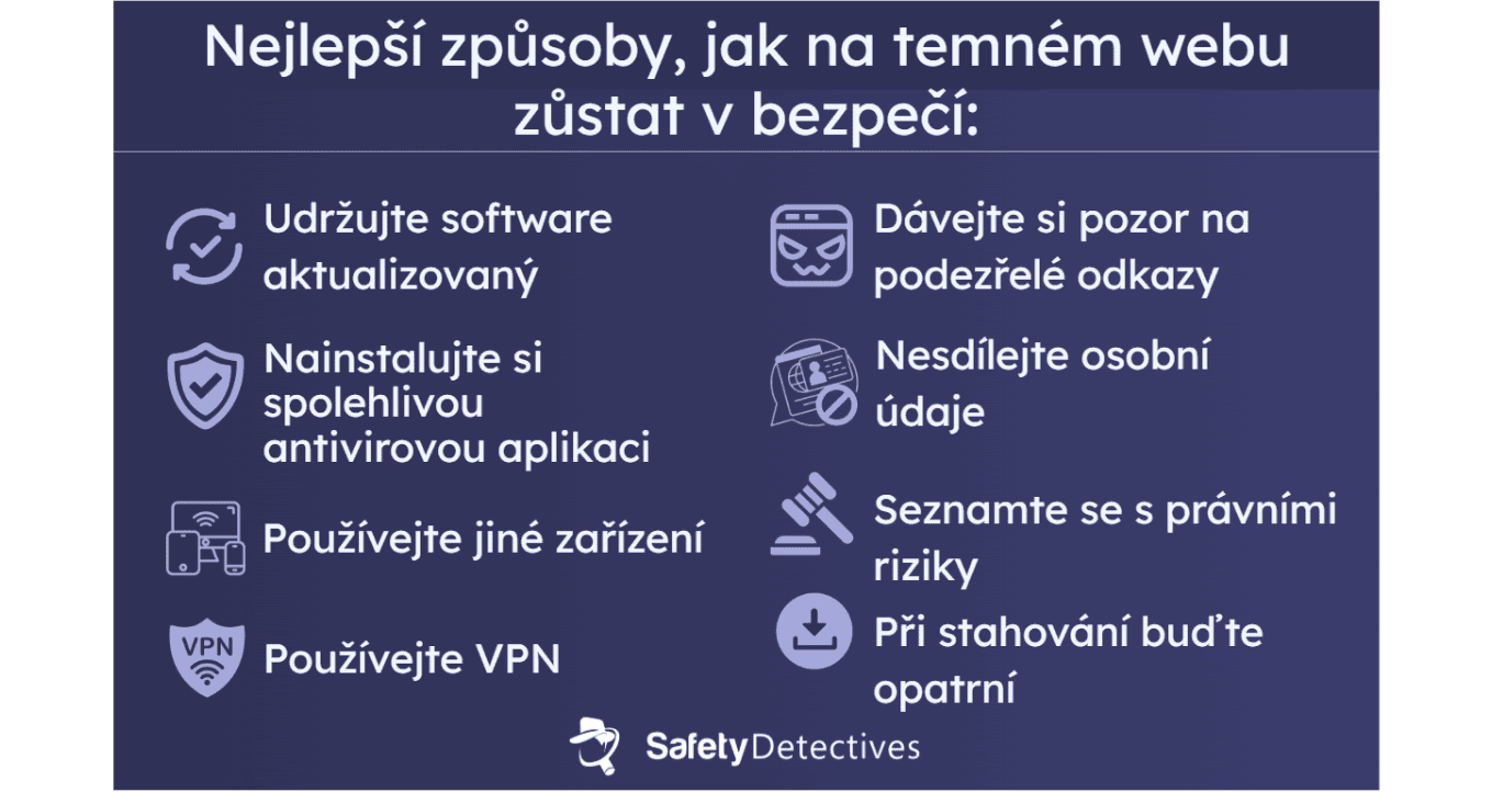 Jak na temném webu zůstat v bezpečí