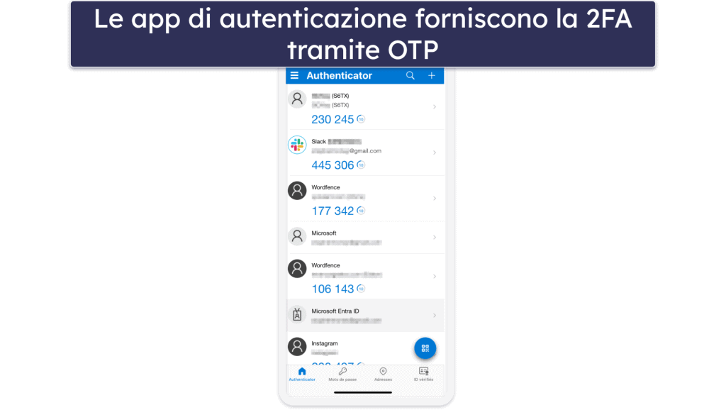 Quali opzioni di autenticazione a due fattori esistono?