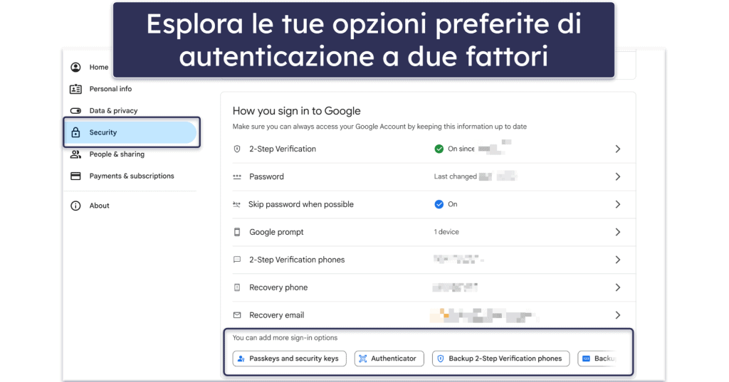 Come abilitare l’autenticazione a due fattori sui tuoi account