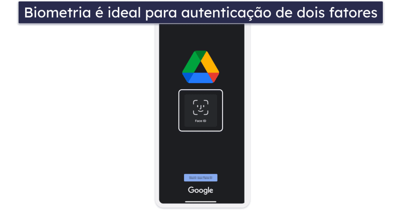 Quais são as opções de autenticação de dois fatores (2FA) disponíveis?