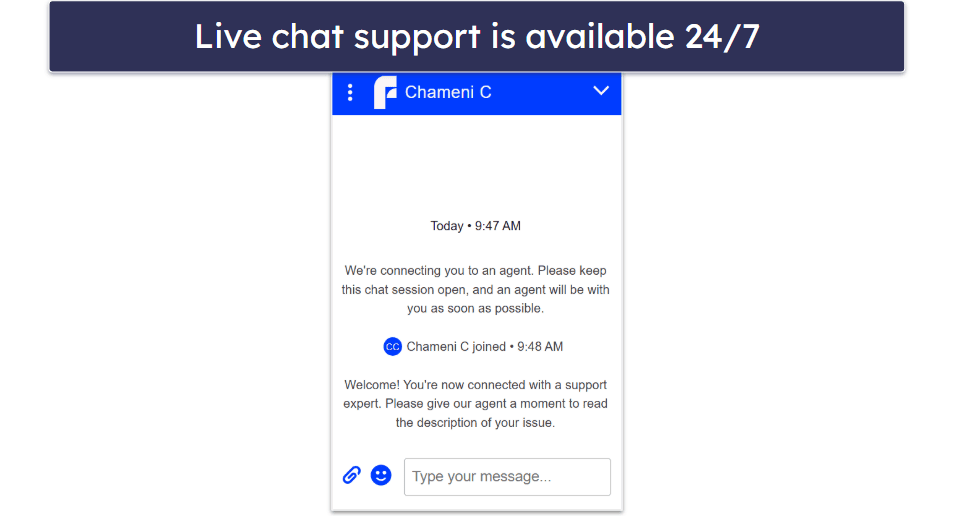 F-Secure Customer Support — Effective Customer Support, 24/7 Live Chat