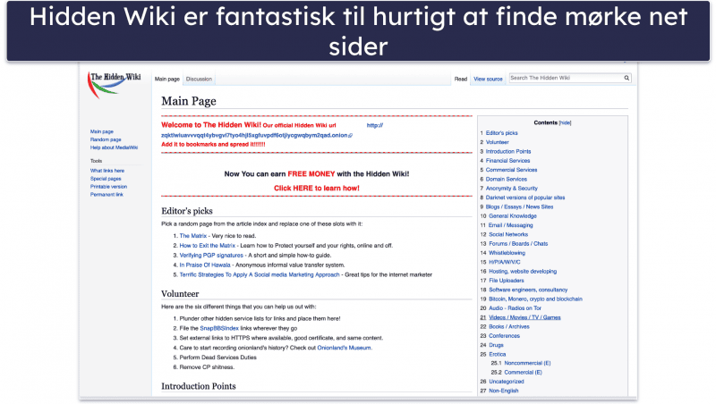 Sådan får du adgang til det mørke net på din desktop