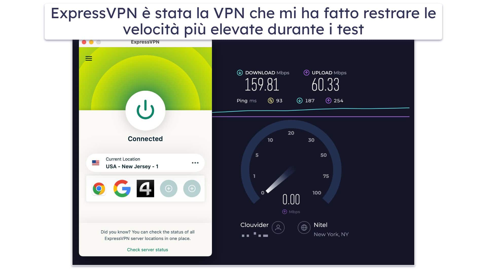Metodologia di prova: criteri di confronto e classificazione