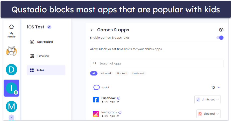Qustodio Features — Great Filtering, Scheduling &amp; Reports (Plus YouTube Monitoring)
