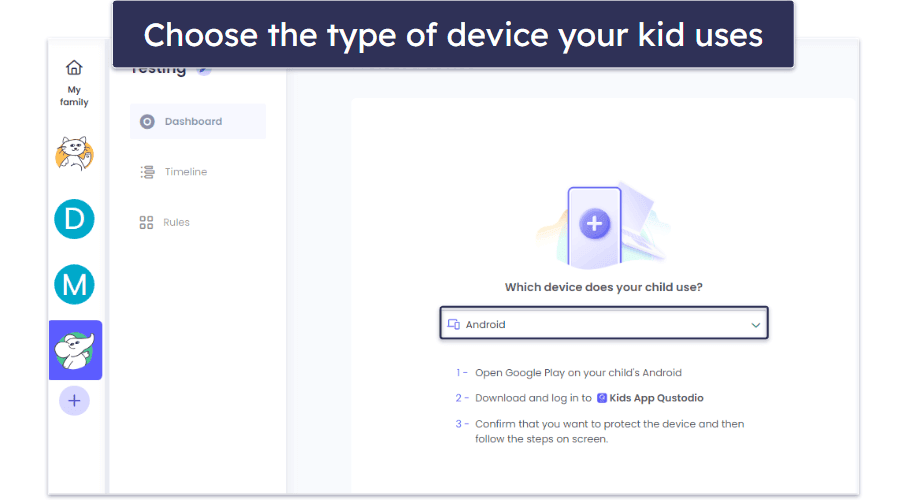 Qustodio Installation &amp; Setup — Easy on Both Kids’ and Parents’ Devices