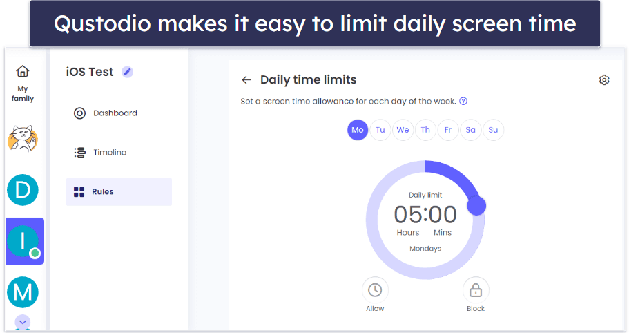 Qustodio Features — Great Filtering, Scheduling &amp; Reports (Plus YouTube Monitoring)