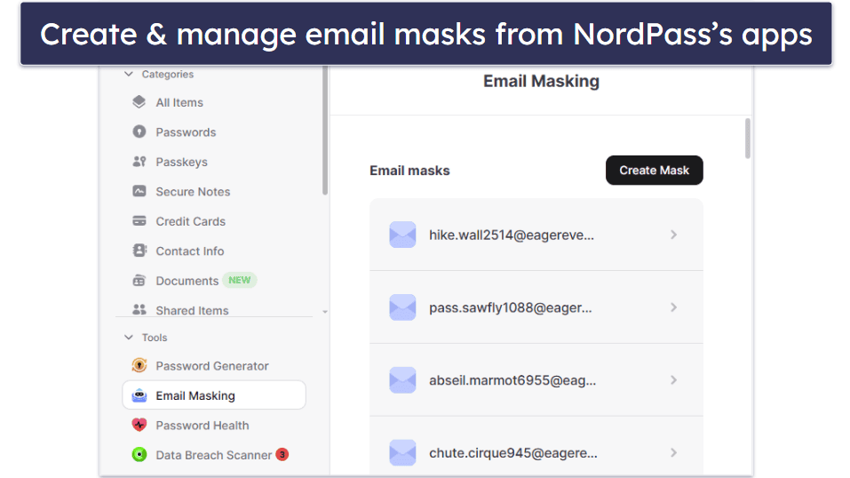 🥉 3. NordPass — Straightforward Interface + Future-Proof Encryption