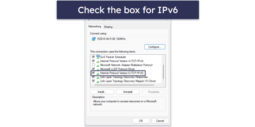 How to Enable IPv6?