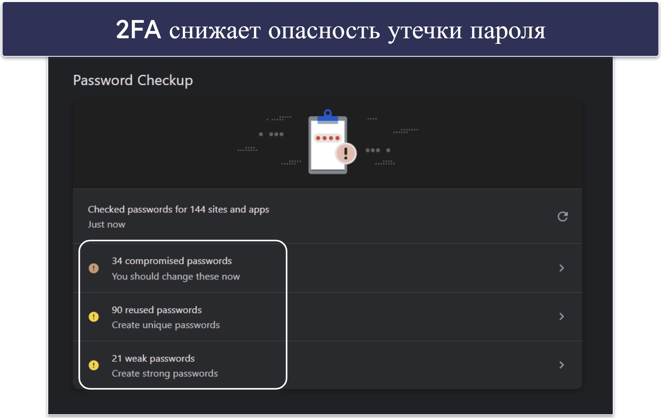 Зачем использовать 2FA?