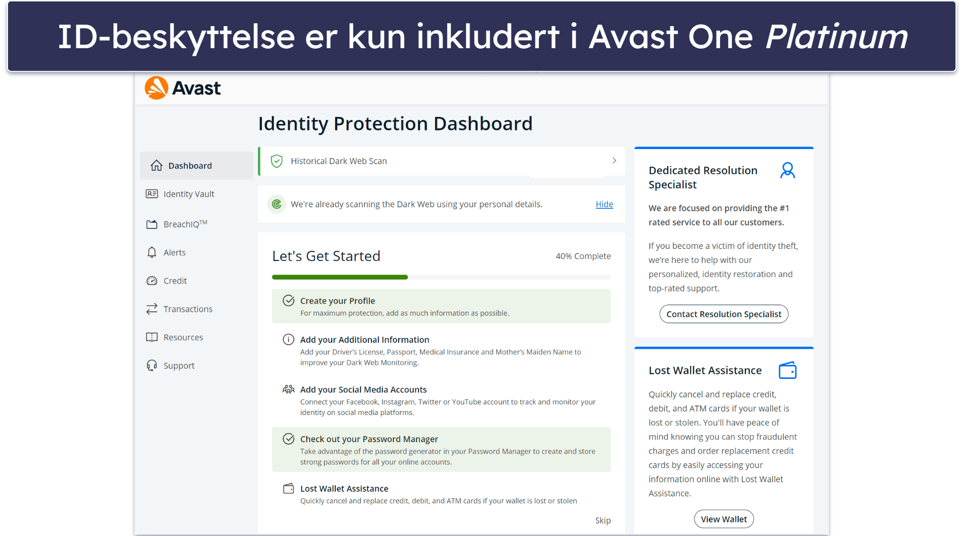 7. Avast – flott for nybegynnere (med et bra gratisabonnement)