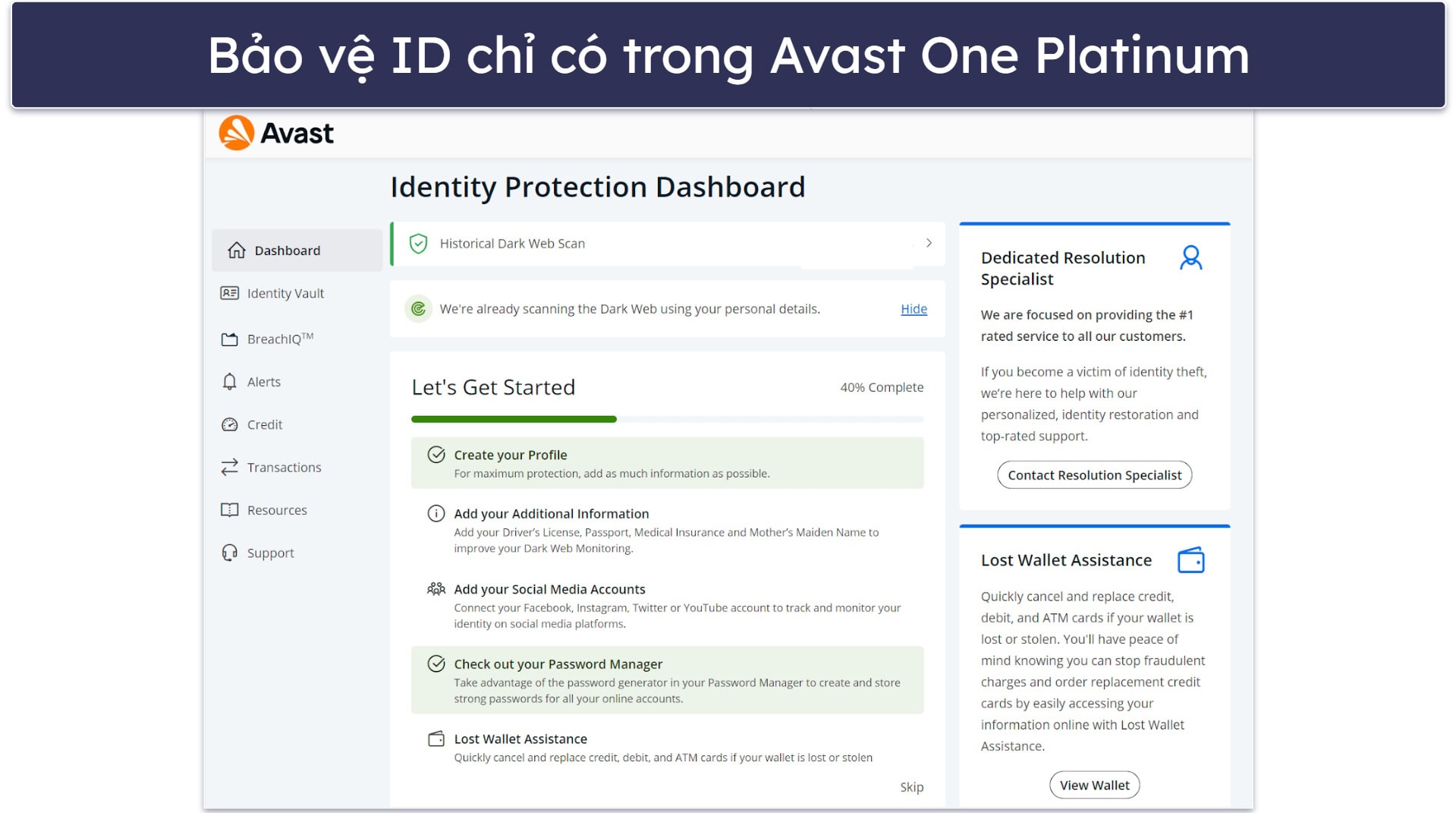 7. Avast — Tuyệt vời cho người mới dùng (Với gói miễn phí rất tốt)