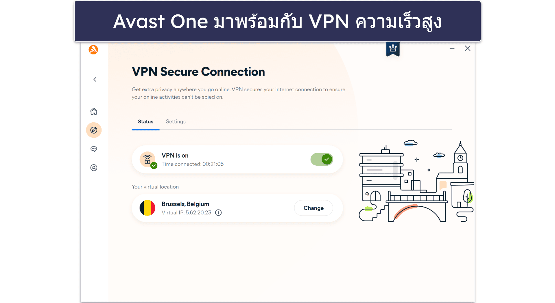 7. Avast — เหมาะสำหรับผู้เริ่มต้น (พร้อมแผนสมาชิกฟรีที่ดี)