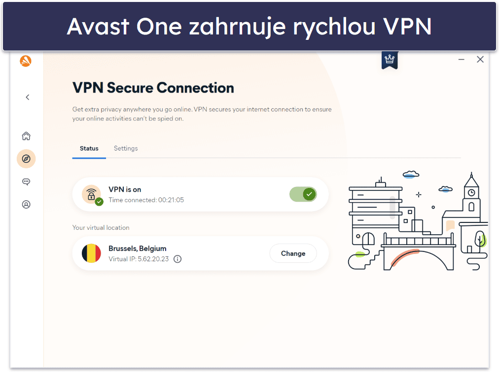 7. Avast – Vynikající pro nováčky (+ dobrá bezplatná verze)
