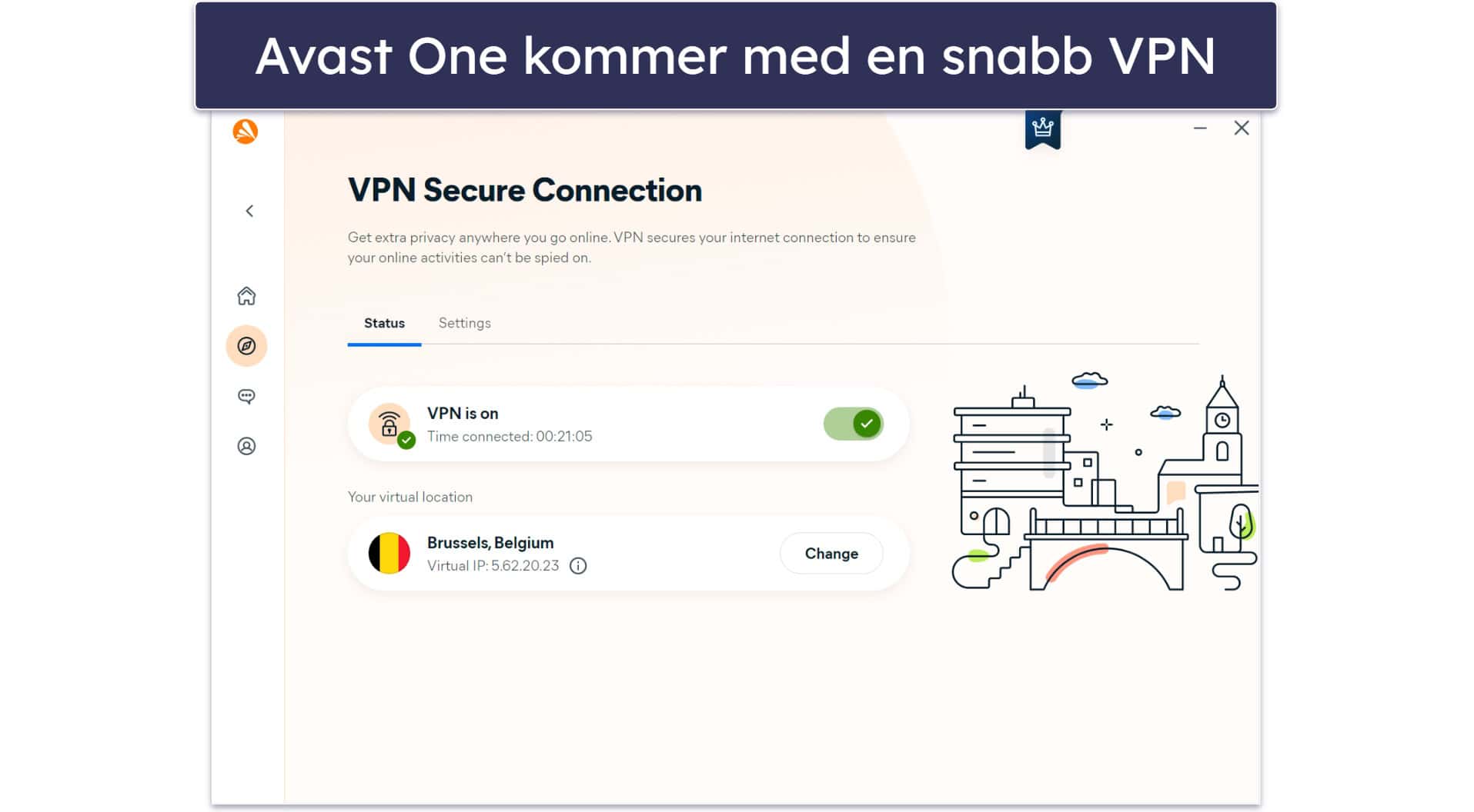 7. Avast — Utmärkt för nybörjare (med ett bra gratisabonnemang)