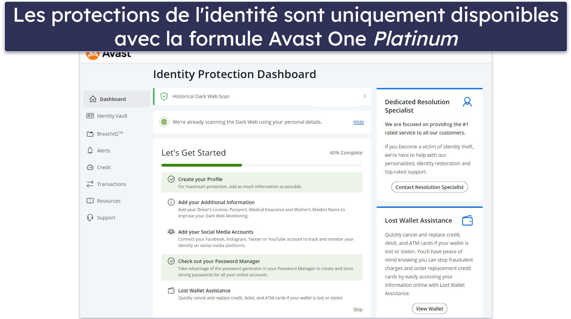 7. Avast — Idéal pour les débutants (avec un bon forfait gratuit)