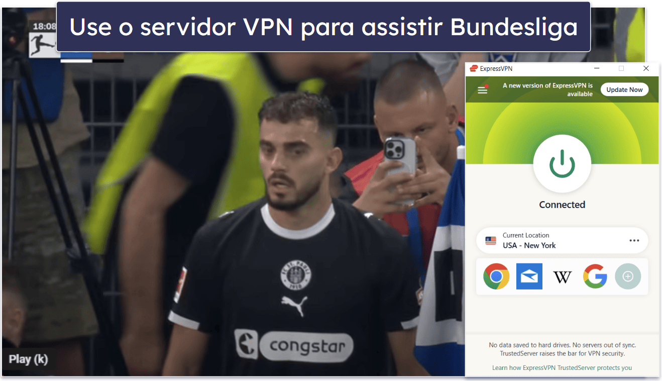 Como assistir Bundesliga nos EUA em qualquer dispositivo